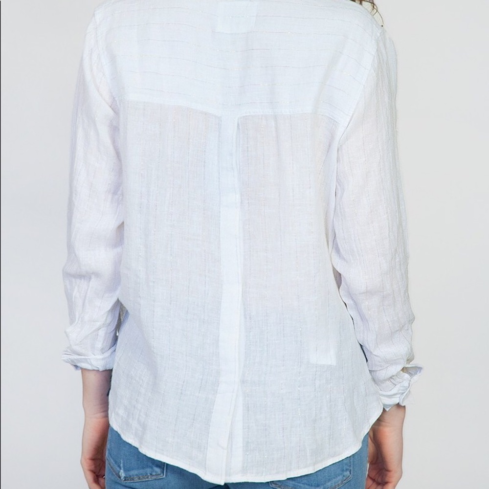 RAILS Sydney Button-Down in Lagos Stripe - Picture 3 of 6